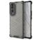 Mobigear Honeycomb Coque HONOR 70 Coque arrière Rigide Anti-Chocs - Noir