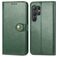 Mobigear Snap Button Housse Samsung Galaxy S25 Ultra Etui Porte-Monnaie - Vert