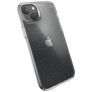 Speck Presidio Perfect Clear Glitter Coque iPhone 14 Plus Coque arrière Rigide Anti-Chocs - Transparent / Or