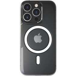 Nudient Thin Precise Transparent iPhone 16 Pro MagSafe Plastique rigide Coque arrière - Transparent