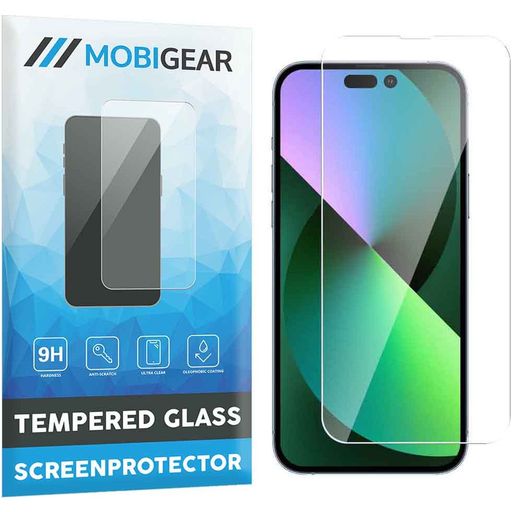 Mobigear iPhone 14 Verre trempé Protection d'écran - Compatible Coque