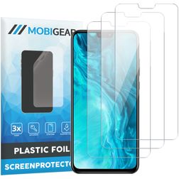 Mobigear HONOR 9X Lite Protection d'écran Film - Compatible coque (Lot de 3)