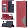 Mobigear Rhombus Slim Housse Samsung Galaxy S21 Plus Etui - Rouge