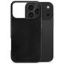 Mobilize Premium Coque iPhone 17 Pro Max MagSafe Coque arrière en Cuir Véritable - Noir