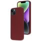Mobiparts Coque iPhone 14 Plus Coque arrière en Silicone - Plum Red