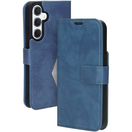 Mobiparts Classic Wallet Housse Samsung Galaxy A55 Etui Porte-Monnaie - Steel Blue