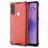 Mobigear Honeycomb Coque OPPO A31 Coque arrière Rigide Anti-Chocs - Rouge