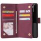 Mobigear Zipper Housse Huawei P40 Pro Etui Porte-Monnaie - Rouge
