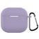 Mobigear Colors Coque Apple AirPods 4 Coque en Silicone Souple - Violet