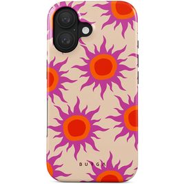Burga Tough Coque iPhone 16 Coque arrière Rigide Anti-Chocs - Sunset Glow