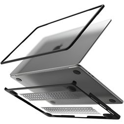Mobilize Protection Cover MacBook Air 15 Pouces (2023-2026) Coque - Noir - Model A2941 / A3114 / A3241 / A3448