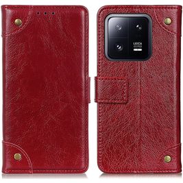 Mobigear Ranch Housse Xiaomi 13 Etui Porte-Monnaie - Bordeaux