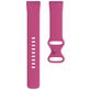 Mobigear Sport Dual Bracelet Silicone Fitbit Versa 3 Fermeture à clou et passant - Rose