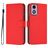Mobigear Urban Wallet Housse Motorola Moto E14 Etui Porte-Monnaie - Rouge