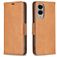 Mobigear Excellent Housse Samsung Galaxy S25 Edge Etui Porte-Monnaie - Cognac