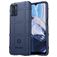 Mobigear Rugged Shield Coque Motorola Moto E22i Coque arrière en TPU Souple Anti-Chocs - Bleu