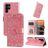 Mobigear Sunflower Housse Samsung Galaxy S23 Ultra Etui Porte-Monnaie - Rose