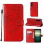 Mobigear Butterfly Sony Xperia 1 IV Étui Portefeuille - Rouge