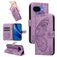 Mobigear Butterfly Housse Google Pixel 10a Etui Porte-Monnaie - Violet
