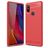 Mobigear Brushed Slim Coque Xiaomi Mi 8 SE Coque arrière en TPU Souple - Rouge