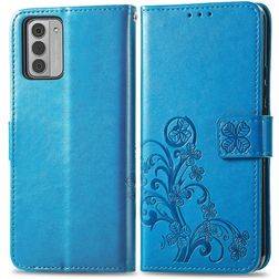 Mobigear Clover Housse Nokia G42 Etui Porte-Monnaie - Bleu