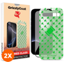 GrizzlyCoat Easy Align iPhone 18 Pro Verre trempé Protection d'écran - Compatible Coque + Cadre d'installation (Lot de 2)