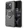 Mobigear Armor Ring Coque OnePlus 10T Coque arrière Rigide Anti-Chocs avec Anneau-Support - Noir