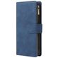 Mobigear Zipper Housse Samsung Galaxy A71 Etui Porte-Monnaie - Bleu