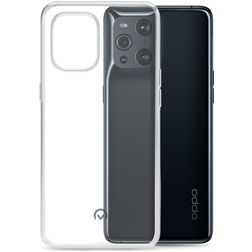 Mobilize Gelly Transparent OPPO Find X3 TPU souple Coque arrière - Transparent