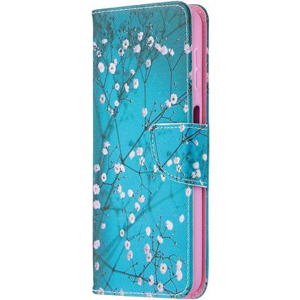 Mobigear Design Housse Samsung Galaxy A32 5G Etui Porte-Monnaie - Fleurs d'amande