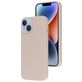 Mobiparts Coque iPhone 14 Coque arrière en Silicone - Soft Salmon