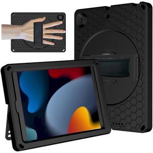 Mobigear Ruggedized Coque iPad Pro 10.5 Pouces (2017) Coque arrière en EVA + Support Amovible - Noir