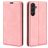 Mobigear Retro Slim Samsung Galaxy A26 Étui Portefeuille - Rose