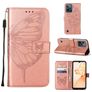Mobigear Butterfly Housse Realme C31 Etui Porte-Monnaie - Rose doré
