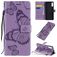 Mobigear Butterfly Sony Xperia L4 Étui Portefeuille - Violet