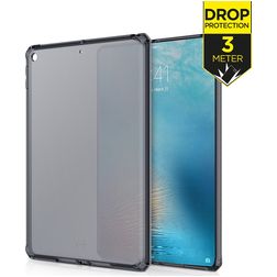 ITSkins SpectrumFrost Coque iPad Pro 11 Pouces (2018) Coque arrière en en TPU Souple - Noir