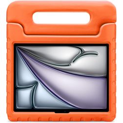 Xccess Kids Guard Coque iPad Pro 12.9 Pouces (2022) Coque de tablette pour enfants avec Poignée Enfants en EVA - Orange