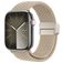 Dux Ducis Mixture Pro Bracelet Nylon Apple Watch Fermeture magnétique - 49/46/45/44 mm - Beige