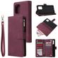 Mobigear Zipper Housse Samsung Galaxy S10 Lite Etui Porte-Monnaie - Rouge