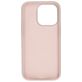 Mobiparts Coque iPhone 14 Pro Coque arrière en Silicone - Soft Salmon