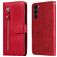 Mobigear Zipper Housse Samsung Galaxy S23 Etui Porte-Monnaie - Rouge