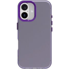 Mobigear Crystal Coque iPhone 16 Coque arrière Rigide - Violet