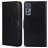 Mobigear Wallet Housse TCL 30 Plus Etui Porte-Monnaie - Noir