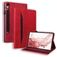 Mobigear Folio Coque Samsung Galaxy Tab S10 FE Plus Etui - Rouge