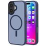 Mobiparts Hardcover Coque iPhone 17 MagSafe Coque arrière Rigide - Satin Blue