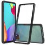 Mobigear Crystal Coque Samsung Galaxy A52 Coque arrière Rigide - Transparent / Noir