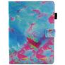 Mobigear Marble Coque iPad 6 (2018) Etui - Bleu / Rose
