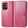 Mobigear Clover Housse Realme GT2 Pro Etui Porte-Monnaie - Rouge