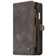 Caseme 008 Housse iPhone 6s Etui avec Coque Détachable Porte-Monnaie - Noir