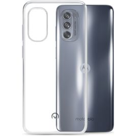 Mobilize Gelly Coque Transparente Motorola Moto G62 Coque arrière en TPU Souple - Transparent